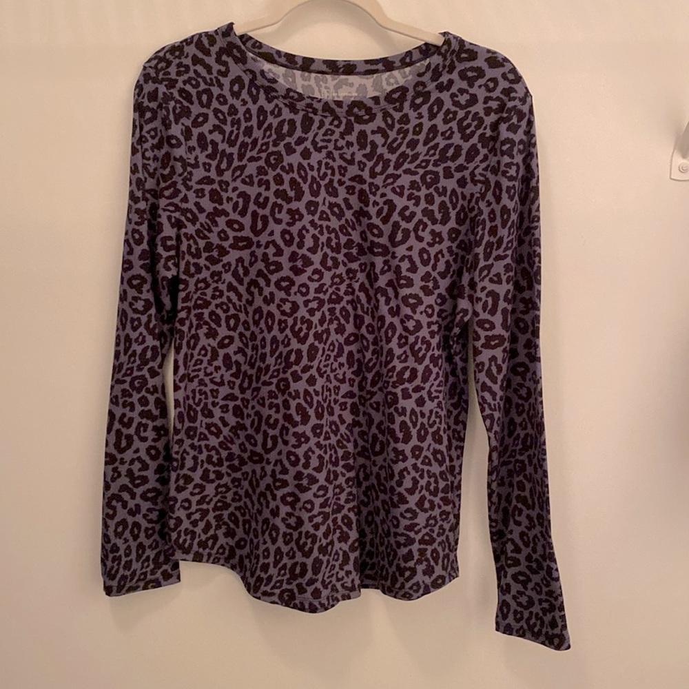 No Boundaries long sleeve cheetah print